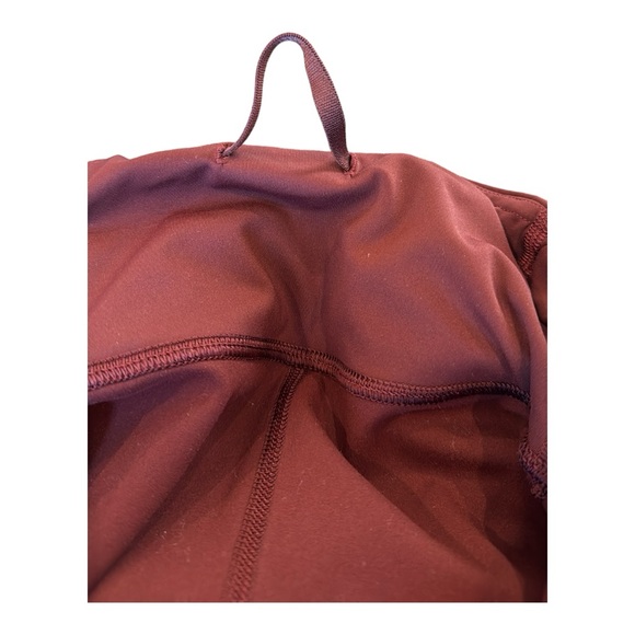 LULULEMON Fast and Free High-Rise Tight 28" *Non-Reflective Brushed Nulux Garnet - Picture 10 of 12